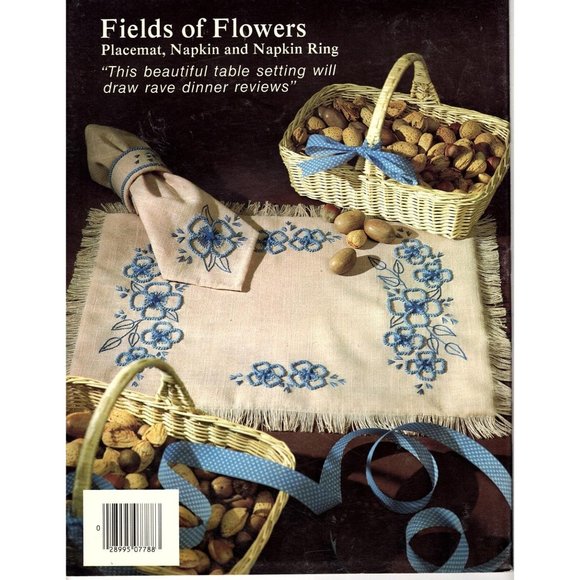 Plaid Russian Knot Embroidery Full Size Patterns 14 Designs 1984 - Picture 7 of 7